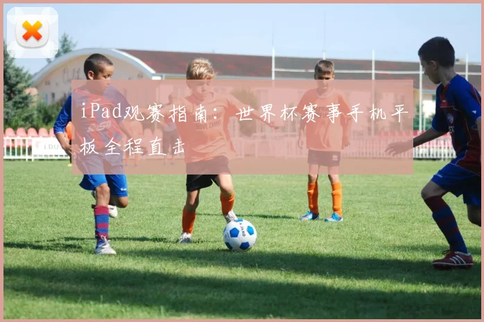 iPad观赛指南:世界杯赛事手机平板全程直击