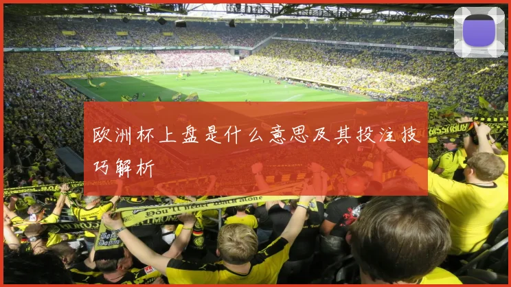 欧洲杯上盘是什么意思及其投注技巧解析